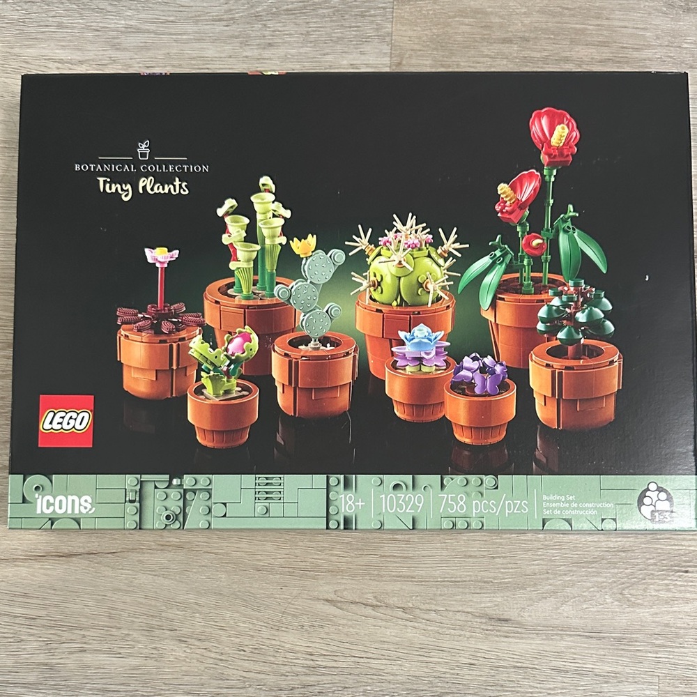 NEW:  LEGO Icons Tiny Plants Set with Vibrant Colors